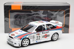 Ford Escort WRC Martini Racing #22 A. Medeghini / B. Medeghini Rally San Remo 1998 IXO 1:18 18RMC171B Metal — billede 6 af 6