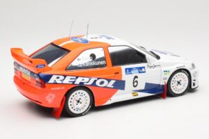 Ford Escort WRC #6 A. Schwarz / M. Giraudet Acropolis Rally 1997 IXO 1:18 18RMC172B Metal — billede 2 af 6