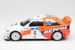Ford Escort WRC #6 A. Schwarz / M. Giraudet Acropolis Rally 1997 IXO 1:18 18RMC172B Metal — billede 3 af 6