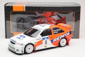 Ford Escort WRC #6 A. Schwarz / M. Giraudet Acropolis Rally 1997 IXO 1:18 18RMC172B Metal — billede 6 af 6