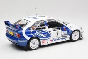 Ford Escort WRC #7 J. Kankkunen / J. Repo RAC Rally 1998 IXO 1:18 18RMC170A Metal — billede 2 af 6