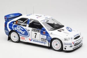 Ford Escort WRC #7 J. Kankkunen / J. Repo RAC Rally 1998 IXO 1:18 18RMC170A Metal — billede 4 af 6