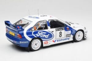 Ford Escort WRC #8 B. Thiry / S. Prevot RAC Rally 1998 IXO 1:18 18RMC170B Metal — billede 2 af 6