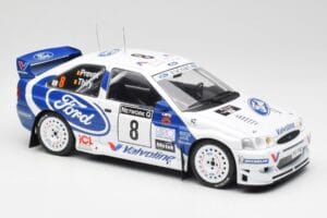 Ford Escort WRC #8 B. Thiry / S. Prevot RAC Rally 1998 IXO 1:18 18RMC170B Metal — billede 4 af 6
