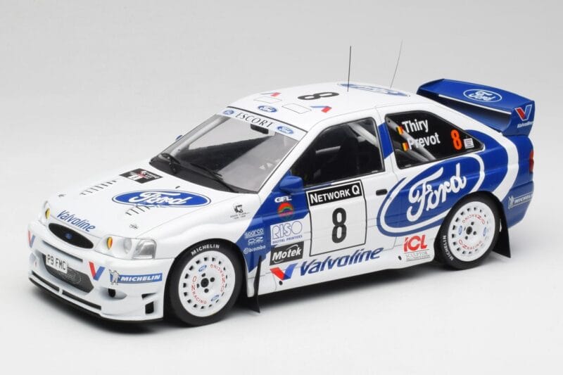 Ford Escort WRC #8 B. Thiry / S. Prevot RAC Rally 1998 IXO 1:18 18RMC170B Metal
