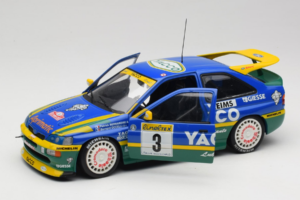 Ford Escort #3 Yacco L. Bernardini / B. Occelli Rally Monte Carlo Winners 1996 UT Models 1:18 180968203-R1 Metal — billede 2 af 8