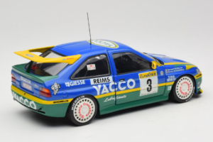 Ford Escort #3 Yacco L. Bernardini / B. Occelli Rally Monte Carlo Winners 1996 UT Models 1:18 180968203-R1 Metal — billede 3 af 8