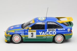 Ford Escort #3 Yacco L. Bernardini / B. Occelli Rally Monte Carlo Winners 1996 UT Models 1:18 180968203-R1 Metal — billede 4 af 8