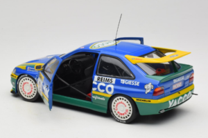 Ford Escort #3 Yacco L. Bernardini / B. Occelli Rally Monte Carlo Winners 1996 UT Models 1:18 180968203-R1 Metal — billede 5 af 8