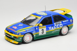 Ford Escort #3 Yacoo P. Bernardini / B. Occelli Rally Monte Carlo 1996 Winner UT Models 1:18 180968203 Metal