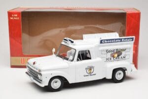 Ford F-100 Good Humor Ice Cream Sun Star 1:18 1288 Metal — billede 8 af 8