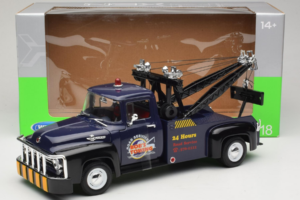Ford F-100 Bjærgningsbil Bob's Towing Welly 1:18 19834-W Metal — billede 6 af 6