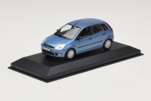 Ford Fiesta Mk5 4-Door Lyseblå Minichamps 1:43 FIESTA002 Metal — billede 2 af 4