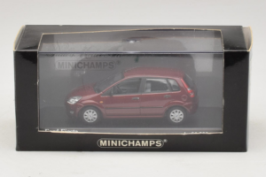 Ford Fiesta Mk5 Rød Metallic Minichamps 1:43 400081101 Metal — billede 4 af 4