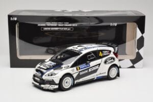 Ford Fiesta RS WRC #4 H. Solberg / C. Patterson Ford Rally Team Rally Finland 2012 Minichamps 1:18 151120804 Metal — billede 6 af 6