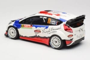 Ford Fiesta RS WRC #11 B. Bouffier / X. Panseri Rally Monte Carlo 2014 Minichamps 1:18 151140811 Metal — billede 5 af 6