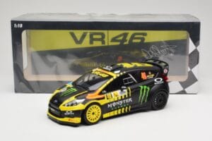 Ford Fiesta RS WRC #46 V. Rossi / C. Cassina 2nd Place Monza Rally Show 2013 Minichamps 1:18 151130846 Metal — billede 6 af 6