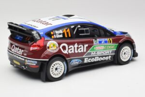 Ford Fiesta WRC #11 T. Neuville / N. Gilsoul Rally Mexico 2013 Minichamps 1:18 151130811 Metal — billede 2 af 6
