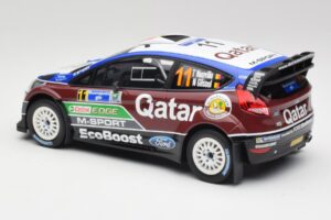 Ford Fiesta WRC #11 T. Neuville / N. Gilsoul Rally Mexico 2013 Minichamps 1:18 151130811 Metal — billede 5 af 6