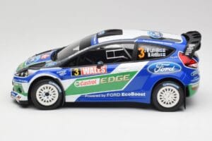 Ford Fiesta WRC #3 J-M. Latvala / M. Anttila Rally Great Britain Winner 2012 Minichamps 1:18 151120803 Metal — billede 3 af 6
