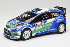 Ford Fiesta WRC #3 J-M. Latvala / M. Anttila Rally Great Britain Winner 2012 Minichamps 1:18 151120803 Metal