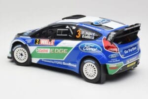 Ford Fiesta WRC #3 J-M. Latvala / M. Anttila Rally Great Britain Winner 2012 Minichamps 1:18 151120803 Metal — billede 5 af 6