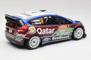 Ford Fiesta WRC #4 M. Ostberg / J. Andersson Rally Monte Carlo 2013 Minichamps 1:18 151130804 Metal — billede 2 af 6
