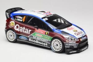 Ford Fiesta WRC #4 M. Ostberg / J. Andersson Rally Monte Carlo 2013 Minichamps 1:18 151130804 Metal — billede 4 af 6