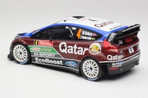 Ford Fiesta WRC #4 M. Ostberg / J. Andersson Rally Monte Carlo 2013 Minichamps 1:18 151130804 Metal — billede 5 af 6