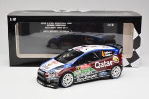 Ford Fiesta WRC #4 M. Ostberg / J. Andersson Rally Monte Carlo 2013 Minichamps 1:18 151130804 Metal — billede 6 af 6