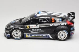Ford Fiesta WRC #5 O. Tanak / R. Sikk Rally France 2012 Minichamps 1:18 151120805 Metal — billede 3 af 6