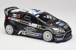 Ford Fiesta WRC #5 O. Tanak / R. Sikk Rally France 2012 Minichamps 1:18 151120805 Metal — billede 4 af 6