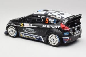 Ford Fiesta WRC #5 O. Tanak / R. Sikk Rally France 2012 Minichamps 1:18 151120805 Metal — billede 5 af 6