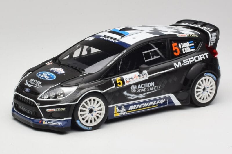 Ford Fiesta WRC #5 O. Tanak / R. Sikk Rally France 2012 Minichamps 1:18 151120805 Metal