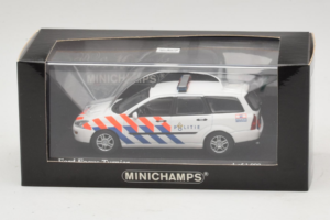 Ford Focus Turnier Politie Minichamps 1:43 430087092 Metal — billede 4 af 4