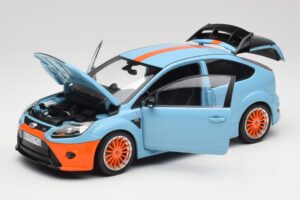 Ford Focus RS LM Classic Edition Gulf 1968 Ford GT40 Tribute Minichamps 1:18 100080068 Metal — billede 2 af 8