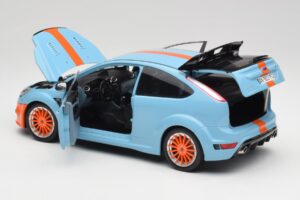 Ford Focus RS LM Classic Edition Gulf 1968 Ford GT40 Tribute Minichamps 1:18 100080068 Metal — billede 5 af 8