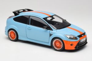 Ford Focus RS LM Classic Edition Gulf 1968 Ford GT40 Tribute Minichamps 1:18 100080068 Metal — billede 6 af 8