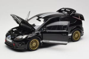Ford Focus RS LM Classic Edition Panther Black 1966 Ford Mk II Tribute Minichamps 1:18 100080066 Metal — billede 2 af 8