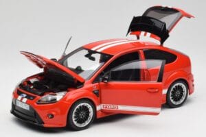 Ford Focus RS LM Classic Edition Race Red 1967 Ford Mk IV Tribute Minichamps 1:18 100080067 Metal — billede 2 af 8