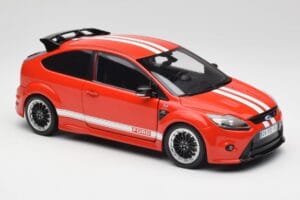 Ford Focus RS LM Classic Edition Race Red 1967 Ford Mk IV Tribute Minichamps 1:18 100080067 Metal — billede 6 af 8