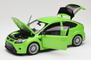 Ford Focus RS Mk2 Green Metallic Minichamps 1:18 100080001 Metal — billede 2 af 8
