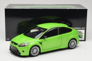 Ford Focus RS Mk2 Green Metallic Minichamps 1:18 100080001 Metal — billede 8 af 8