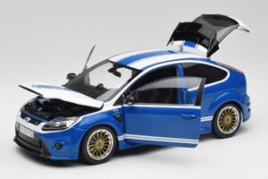 Ford Focus RS Mk2 LM Classic Blå Capri RS2600 Tribute Minichamps 1:18 100080072 Metal — billede 2 af 8