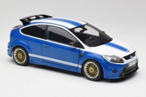 Ford Focus RS Mk2 LM Classic Blå Capri RS2600 Tribute Minichamps 1:18 100080072 Metal — billede 6 af 8