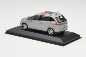 Ford Grand C-Max Mk2 Grå Metallic Minichamps 1:43 400089101 Metal — billede 3 af 4