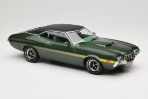 Ford Gran Torino Sport Grøn IXO 1:18 18CMC185 Metal — billede 4 af 6