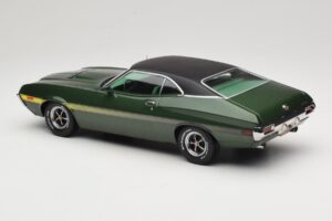 Ford Gran Torino Sport Grøn IXO 1:18 18CMC185 Metal — billede 5 af 6