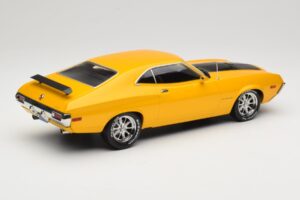 Ford Gran Torino Sport Gul IXO 1:18 18CMC186 Metal — billede 2 af 6