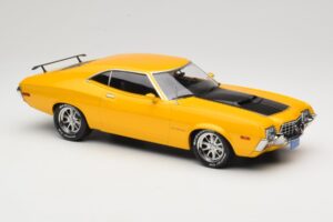 Ford Gran Torino Sport Gul IXO 1:18 18CMC186 Metal — billede 4 af 6